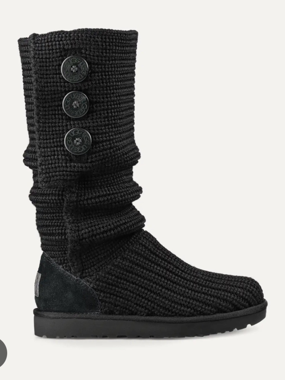 UGG Cardy- Knit Black - Picture 4 of 5